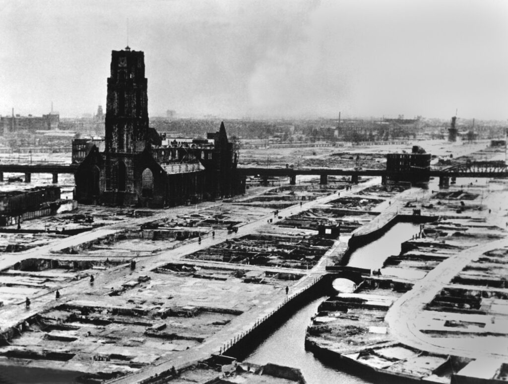 bombardement Rotterdam