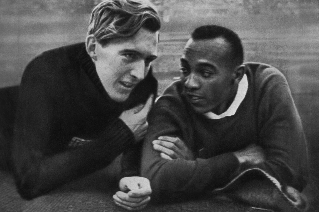 Luz Long en Jesse Owens