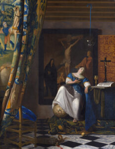Allegorie op het geloof - Johannes Vermeer