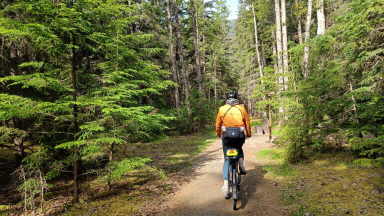 Fietsexcursie door Klondike, Alaska.