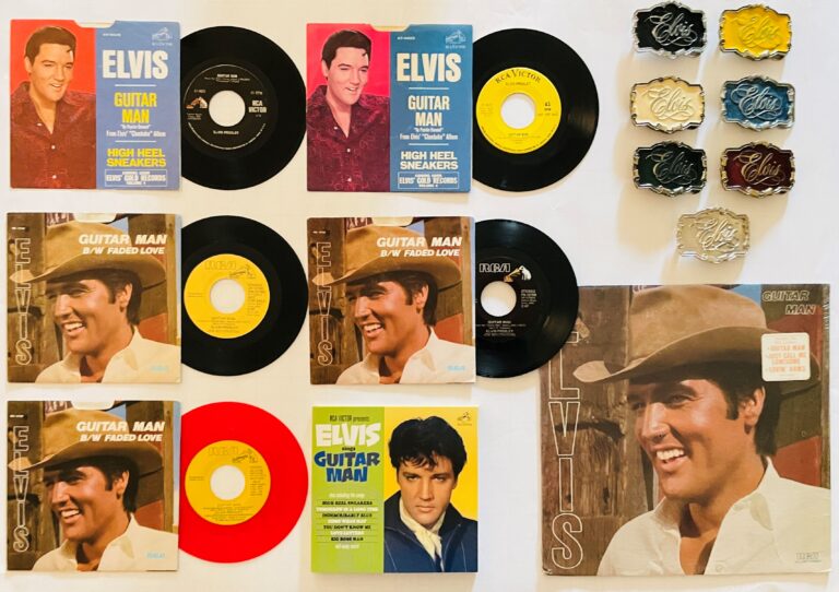 Diverse albumversies van Guitar Man, Elvis Presley