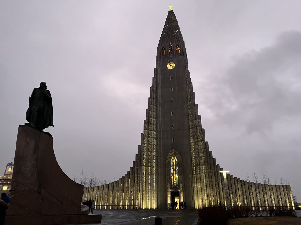 Hallgrímskirkja kathedraal, IJsland