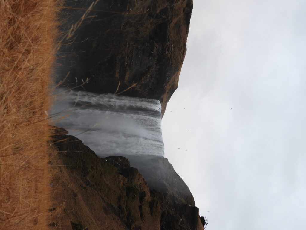 Skogafoss-waterval, IJsland